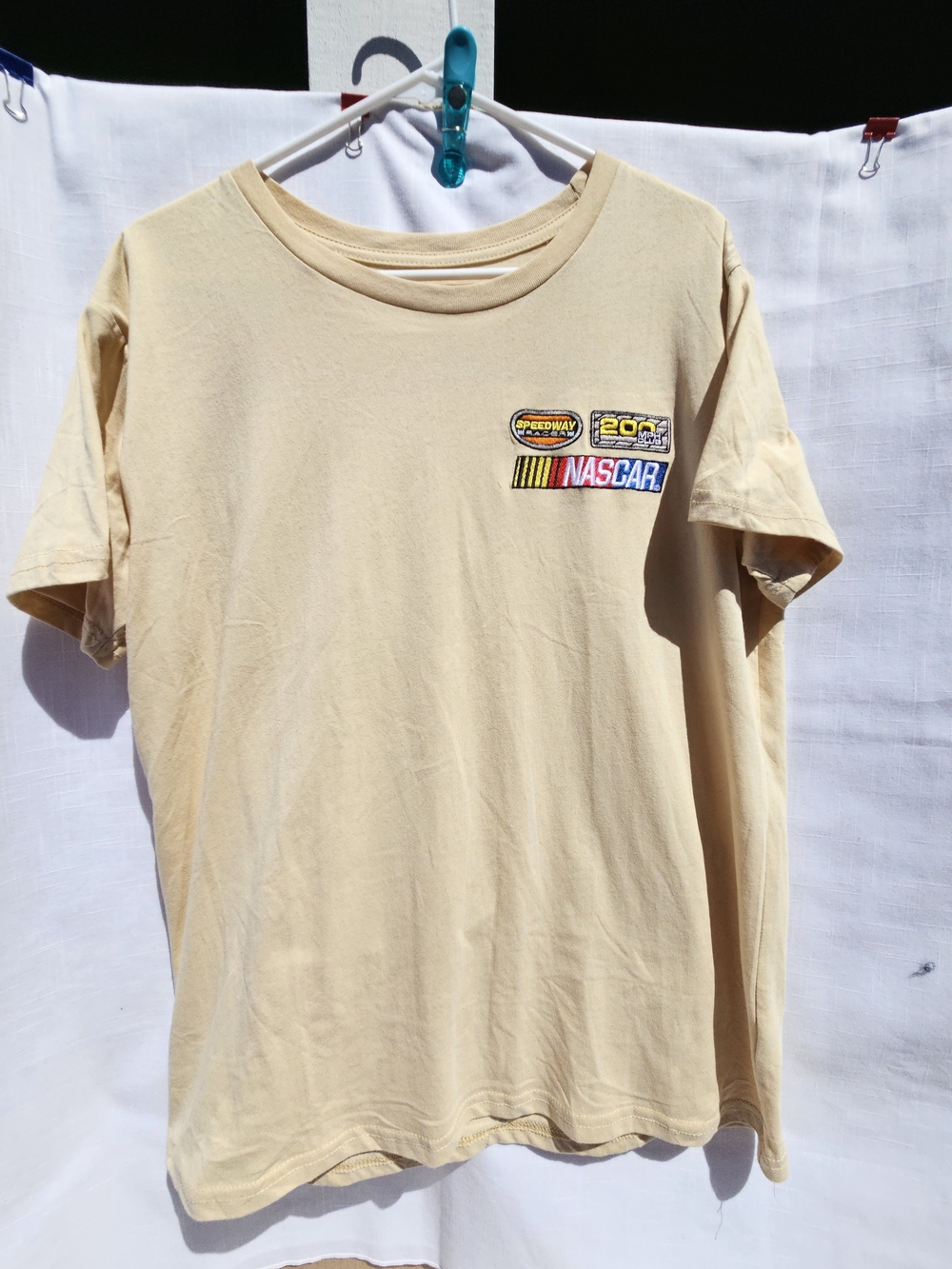 NASCAR Daytona 500/ 200 MPH Beige Size XL Perfect For Summer